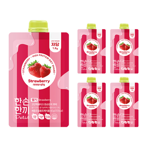 Renew One-Hand Meal Strawberry 40g (1 BOX / 5pcs)