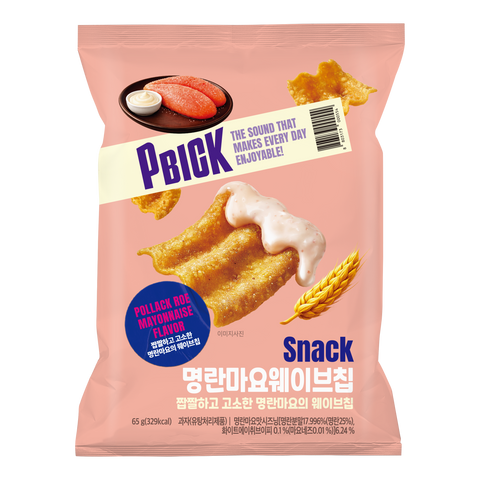 PBICK Mentaiko Mayo Wave Chips (1 BOX / 12pcs)