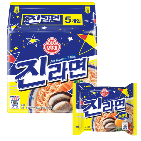 Ottogi Jin Ramyun Mild (5ea)