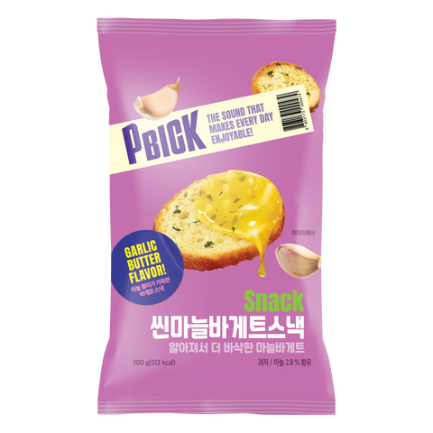 PBICK Thin Garlic Baguette Snack (1 BOX / 12pcs)