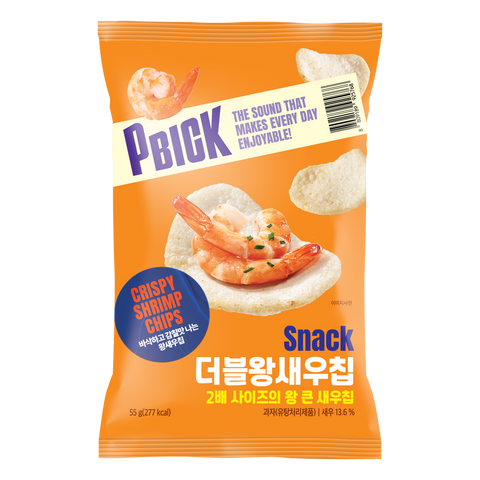 PBICK Double King Shrimp Chips (1 BOX / 12pcs)