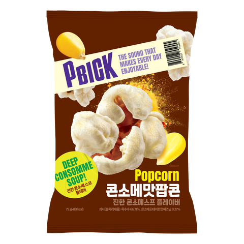 PBICK Consommé Flavored Popcorn (1 BOX / 12pcs)