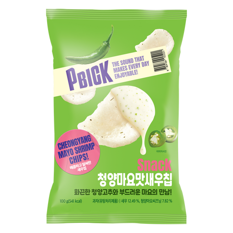 PBICK Spicy Mayo Shrimp Chips (1 BOX / 12pcs)
