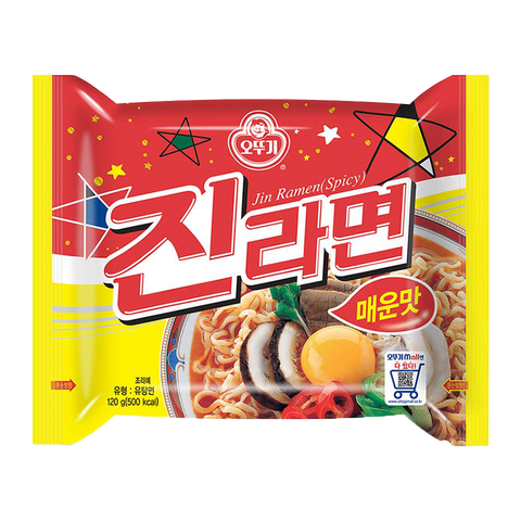 Ottogi Jin Ramyun Spicy (5ea)