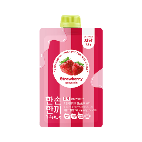 Renew One-Hand Meal Strawberry 40g (1 BOX / 5pcs)