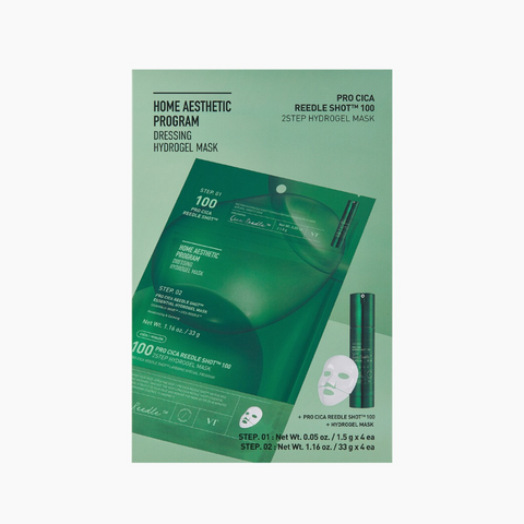 VT PRO CICA Reedle Shot 100 2-Step Hydrogel Mask (4ea)