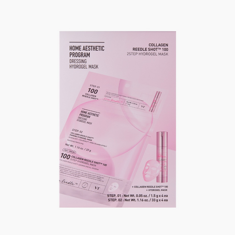 VT Collagen Reedle Shot 100 2-Step Hydrogel Mask (4ea)