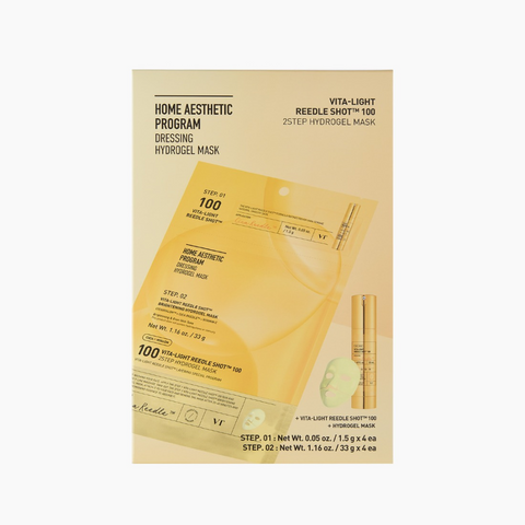 VT Vita-Light Reedle Shot 100 2-Step Hydrogel Mask (4ea)